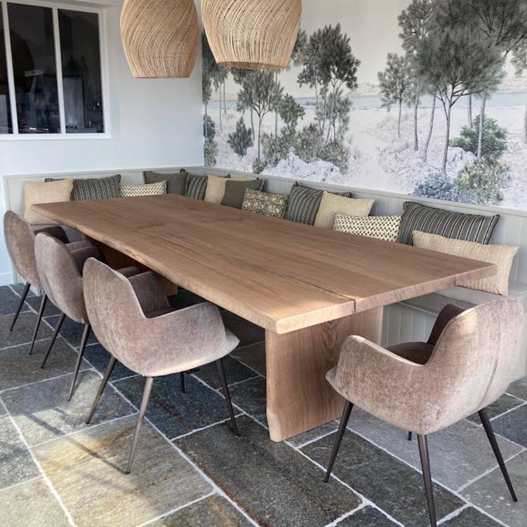 Table familiale en chêne massif français – Image 3